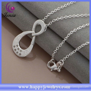 New model pendant cheap price high quality whoelsale 925silver necklace (AN1026)